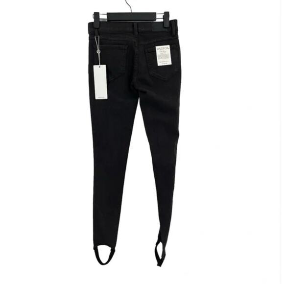 New to Posh B 🔆| Wildfox Sloane Mid Rise Stirrup Jeans Women’s NWT Sz 24 - Picture 4 of 8